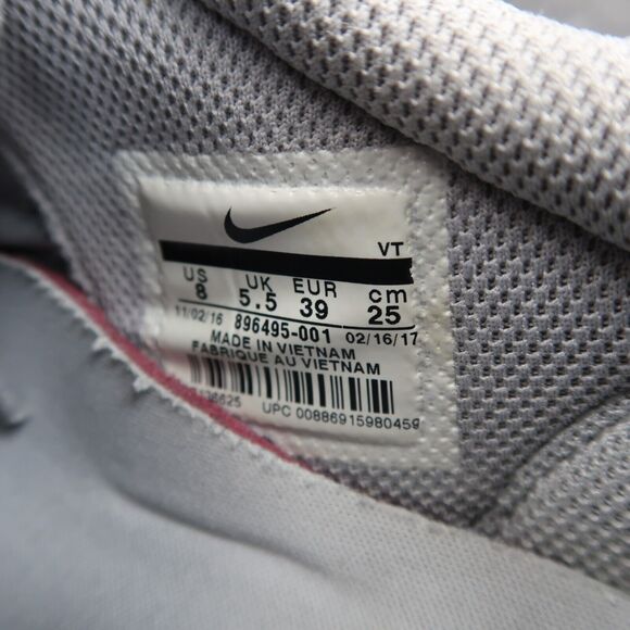 Nike Shoes Womens 8 Sneaker Air Max LD Zero Running Cross Trainer Lifestyle Grey - Picture 14 of 14